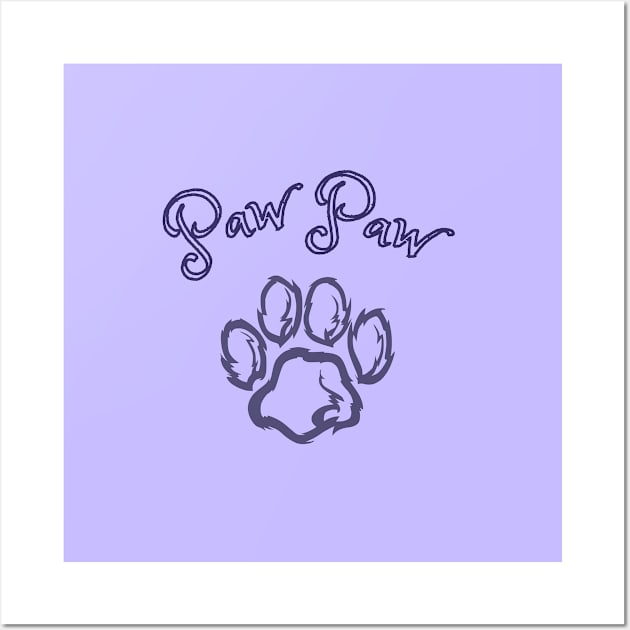 Paw Paw Wall Art by Jesscreative